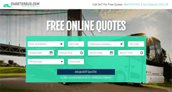 Desktop Screenshot of charterbus.com